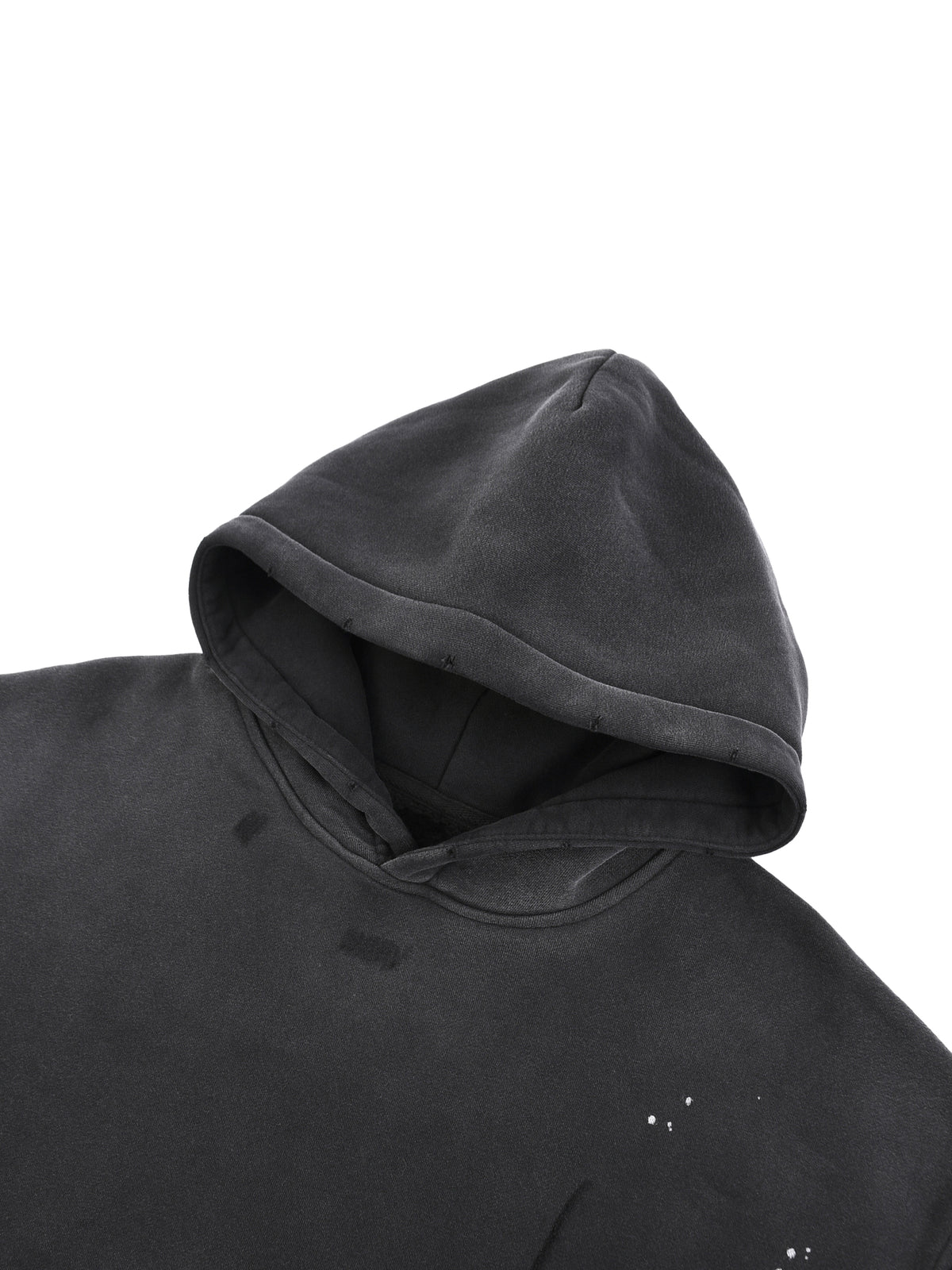 SEND ME — Vintage Washed Hoodie by Made Clothing Co. — construction detail