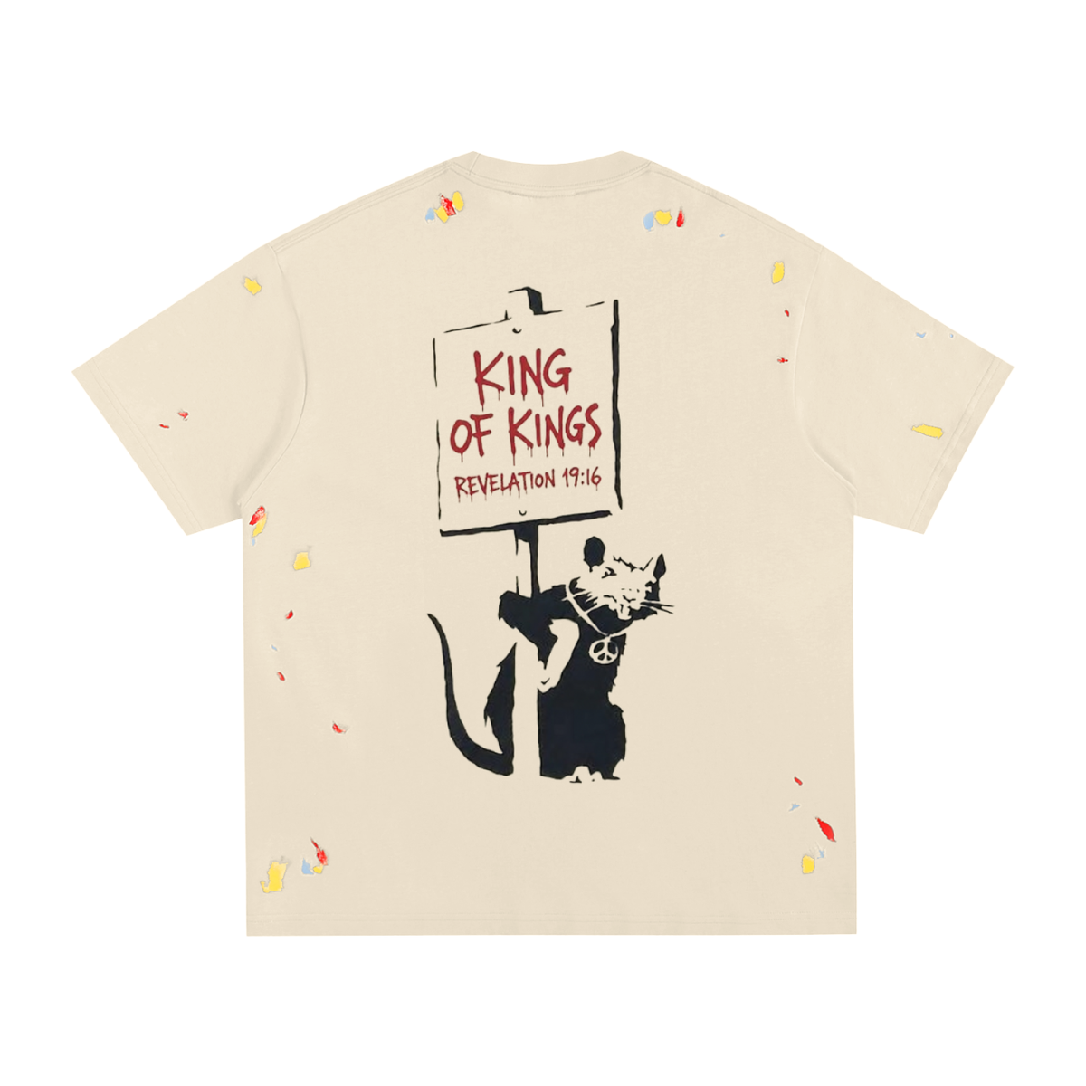 KING OF KINGS — Heavyweight Tee by Made Clothing Co. — styled product view