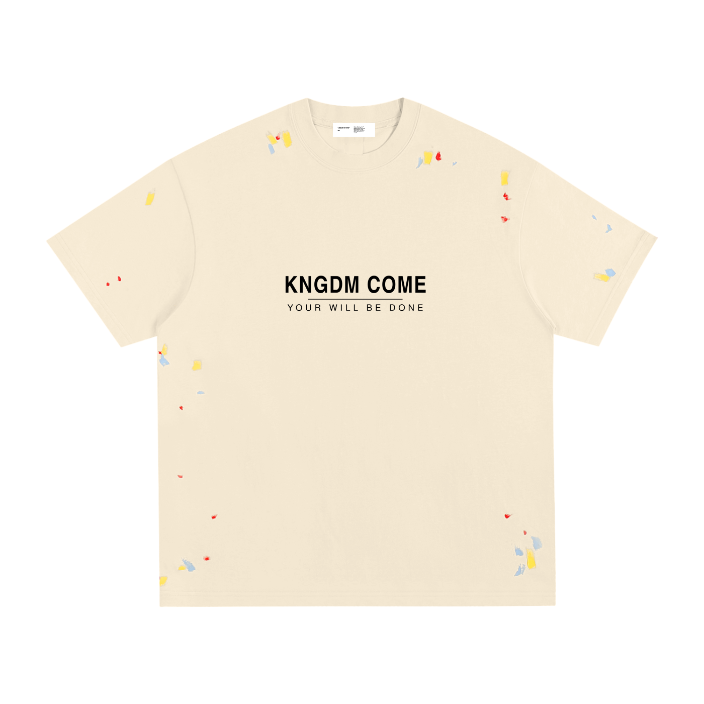 KING OF KINGS — Heavyweight Tee by Made Clothing Co. — garment detail