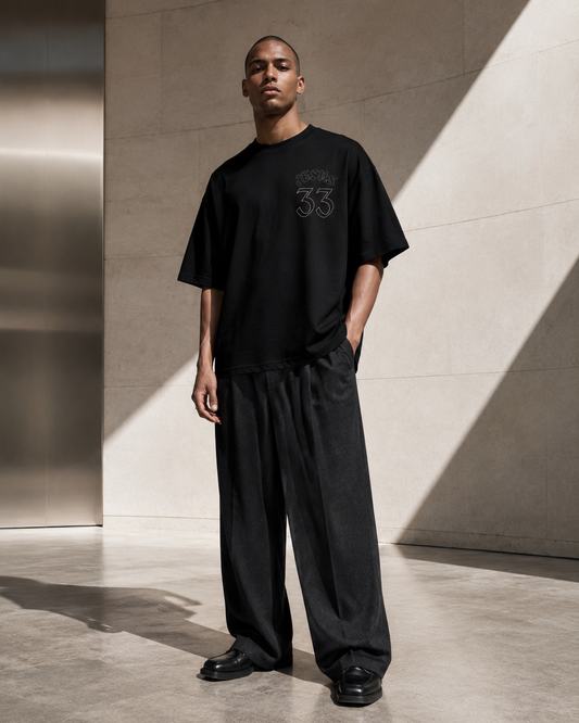 JESUS 33 — Relaxed Tee by Made Clothing Co. — front product view