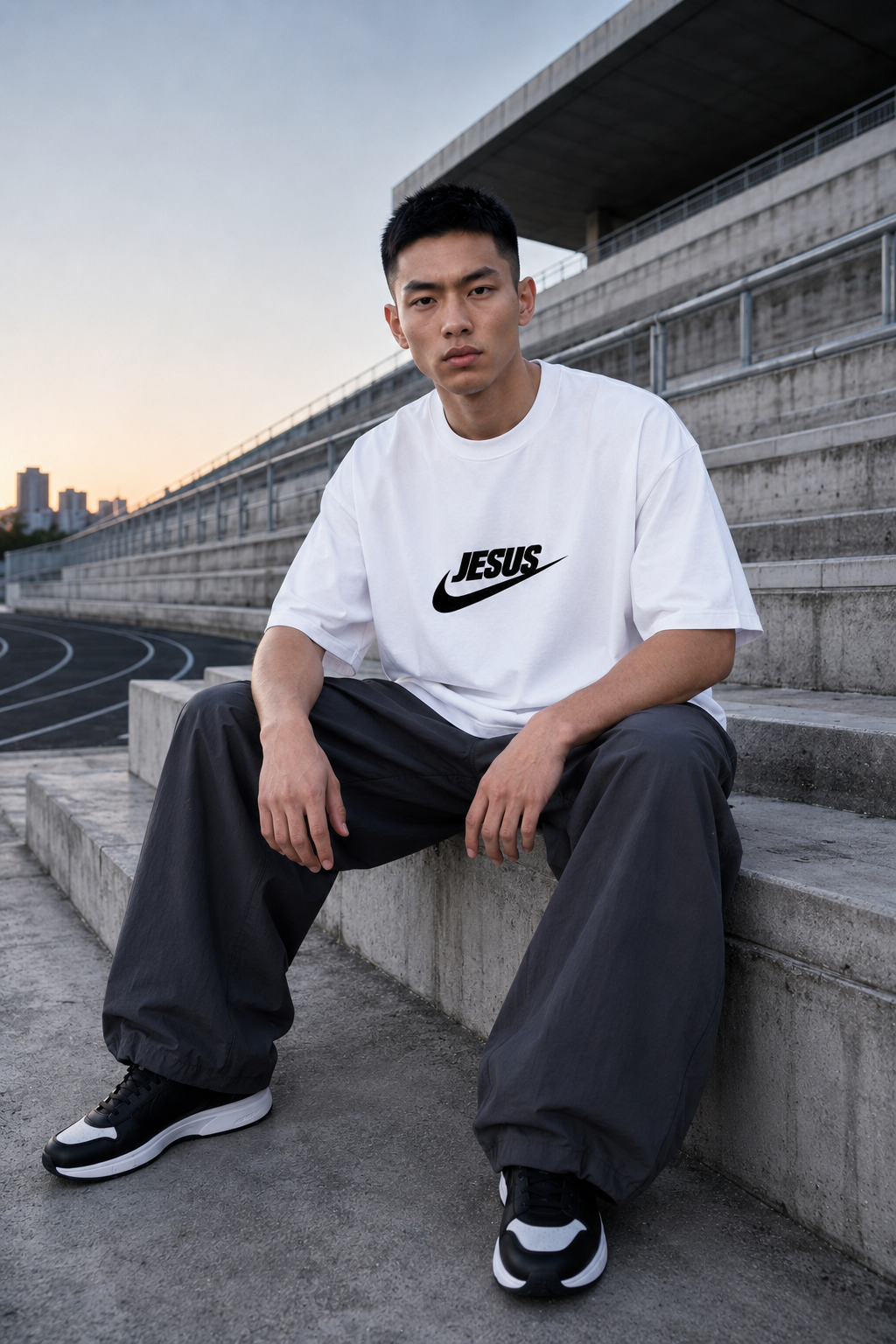 LORD'S DISCIPLE — Relaxed Tee by Made Clothing Co. — alternate product view