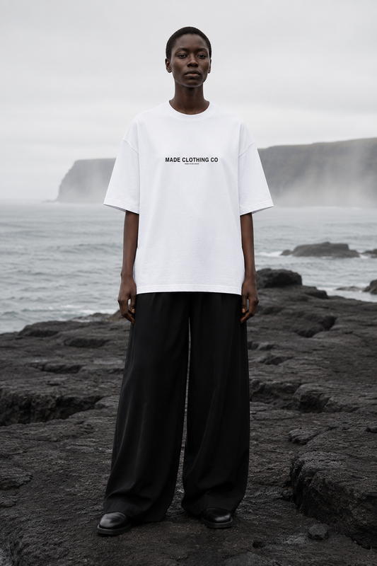 VISIONS OF EZEKIEL — Relaxed Tee by Made Clothing Co. — front product view