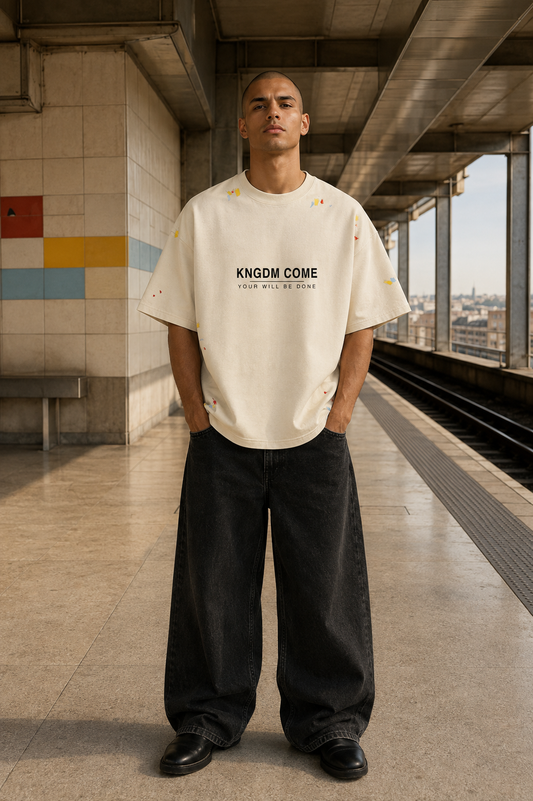 KING OF KINGS — Heavyweight Tee by Made Clothing Co. — front product view