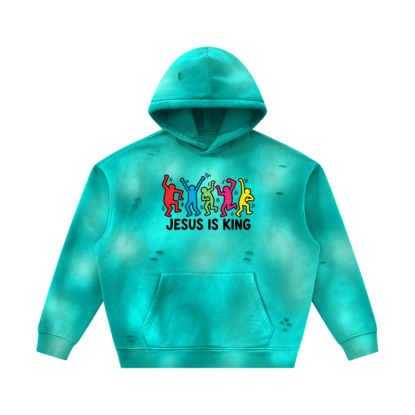 CHILDLIKE JOY — Washed Oversized Hoodie by Made Clothing Co. — alternate product view