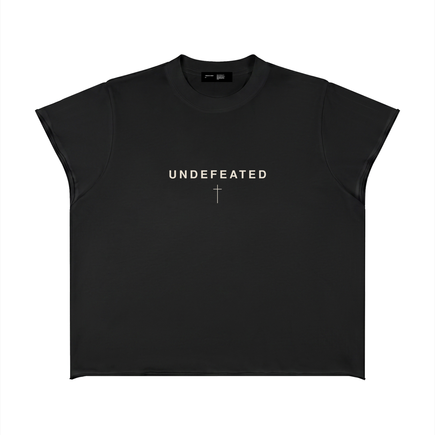 UNDEFEATED — Boxy Tee by Made Clothing Co. — garment detail